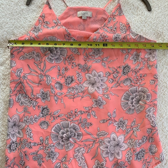 Loft Outlet Floral Cami in Wild Flamingo - Picture 5 of 6